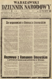 Warszawski Dziennik Narodowy. 1939, nr 17 B