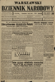 Warszawski Dziennik Narodowy. 1939, nr 119 B
