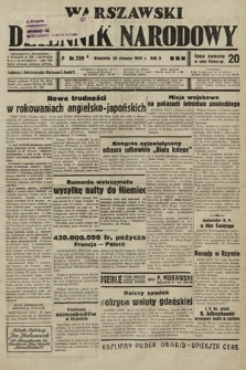 Warszawski Dziennik Narodowy. 1939, nr 229 A