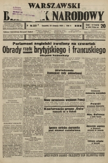 Warszawski Dziennik Narodowy. 1939, nr 233 A