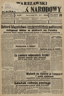 Warszawski Dziennik Narodowy. 1939, nr 239 A