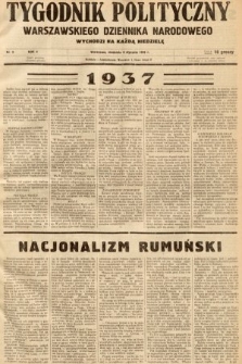 Tygodnik Polityczny Warszawskiego Dziennika Narodowego : wychodzi na każdą niedzielę. 1938, nr 2