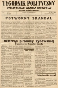 Tygodnik Polityczny Warszawskiego Dziennika Narodowego : wychodzi na każdą niedzielę. 1938, nr 21