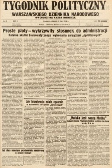 Tygodnik Polityczny Warszawskiego Dziennika Narodowego : wychodzi na każdą niedzielę. 1938, nr 29