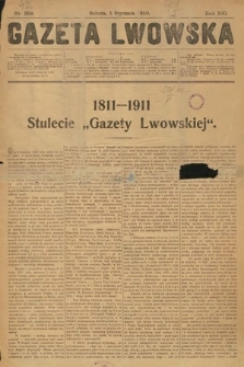 Gazeta Lwowska. 1909, nr 299