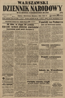 Warszawski Dziennik Narodowy. 1937, nr 72 A