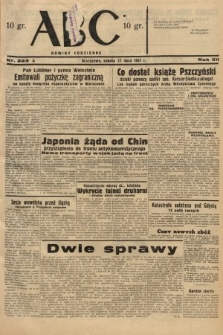 ABC : nowiny codzienne. 1937, nr 223 A