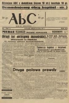 ABC : nowiny codzienne. 1937, nr 231 A