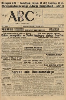 ABC : nowiny codzienne. 1937, nr 238 A