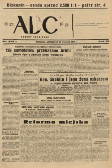 ABC : nowiny codzienne. 1937, nr 306 A [ocenzurowany]