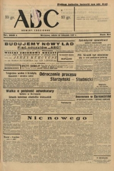 ABC : nowiny codzienne. 1937, nr 368 A