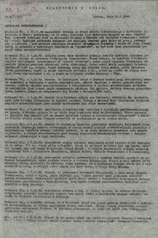Wiadomości z Kraju. 1944, nr 3