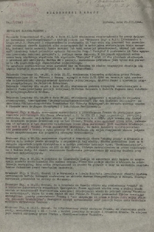 Wiadomości z Kraju. 1944, nr 11
