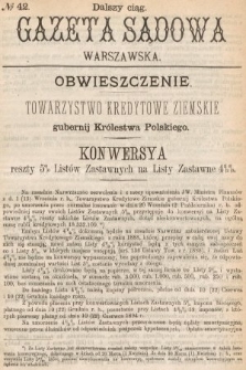 Gazeta Sądowa Warszawska. 1893, nr 42