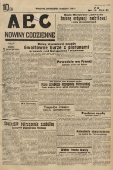 ABC : nowiny codzienne. 1936, nr 13