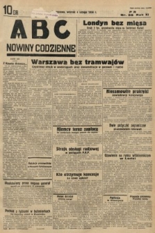 ABC : nowiny codzienne. 1936, nr 36