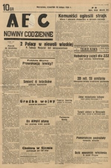 ABC : nowiny codzienne. 1936, nr 52