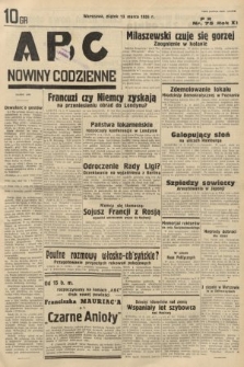 ABC : nowiny codzienne. 1936, nr 75