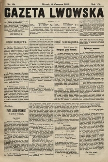 Gazeta Lwowska. 1918, nr 134