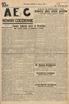 ABC : nowiny codzienne. 1936, nr 175