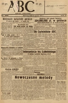 ABC : nowiny codzienne. 1936, nr 368