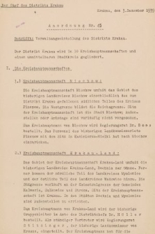 Anordnung. 1939, nr 45