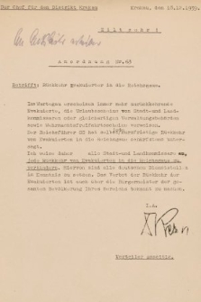 Anordnung. 1939, nr 63