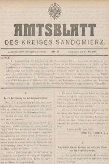 Amtsblatt des Kreises Sandomierz. 1916, nr 8