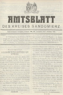 Amtsblatt des Kreises Sandomierz. 1916, nr 21