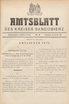 Amtsblatt des Kreises Sandomierz. 1917, nr 8