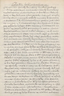 Notatki bibliograficzne : do roczników Gazety Powiatowej Częstochowskiej. 1918