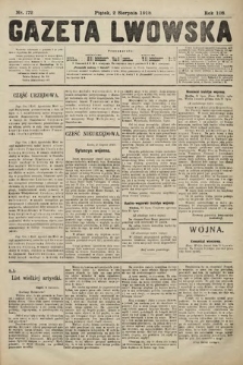 Gazeta Lwowska. 1918, nr 172
