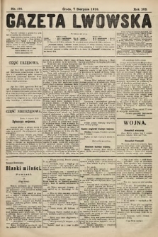 Gazeta Lwowska. 1918, nr 176