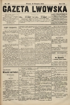 Gazeta Lwowska. 1918, nr 186