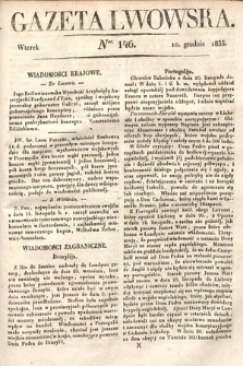 Gazeta Lwowska. 1833, nr 146