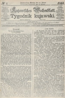 Kujawisches Wochenblatt = Tygodnik Kujawski. 1863, no. 2