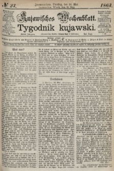 Kujawisches Wochenblatt = Tygodnik Kujawski. 1863, no. 23