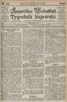 Kujawisches Wochenblatt = Tygodnik Kujawski. 1863, no. 29
