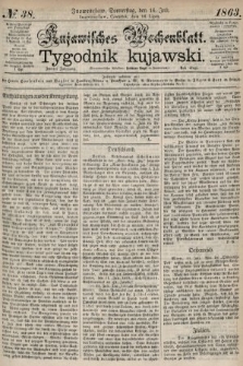 Kujawisches Wochenblatt = Tygodnik Kujawski. 1863, no. 38