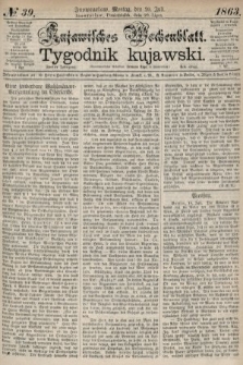 Kujawisches Wochenblatt = Tygodnik Kujawski. 1863, no. 39