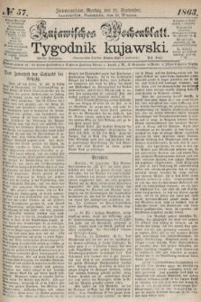 Kujawisches Wochenblatt = Tygodnik Kujawski. 1863, no. 57