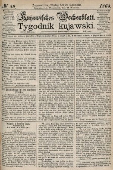 Kujawisches Wochenblatt = Tygodnik Kujawski. 1863, no. 59