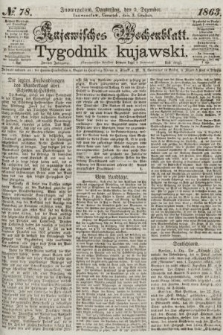 Kujawisches Wochenblatt = Tygodnik Kujawski. 1863, no. 78