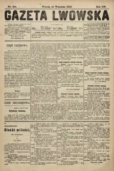 Gazeta Lwowska. 1918, nr 204