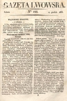 Gazeta Lwowska. 1833, nr 148