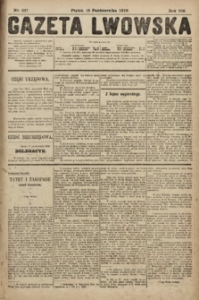 Gazeta Lwowska. 1918, nr 237