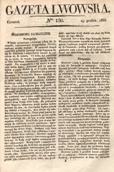 Gazeta Lwowska. 1833, nr 150