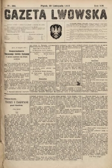 Gazeta Lwowska. 1918, nr 256