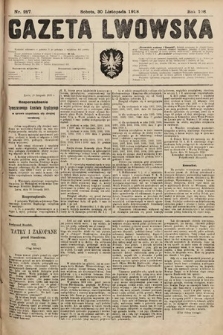 Gazeta Lwowska. 1918, nr 257