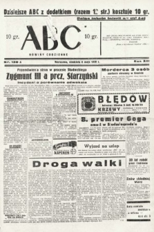 ABC : nowiny codzienne. 1938, nr 138 A